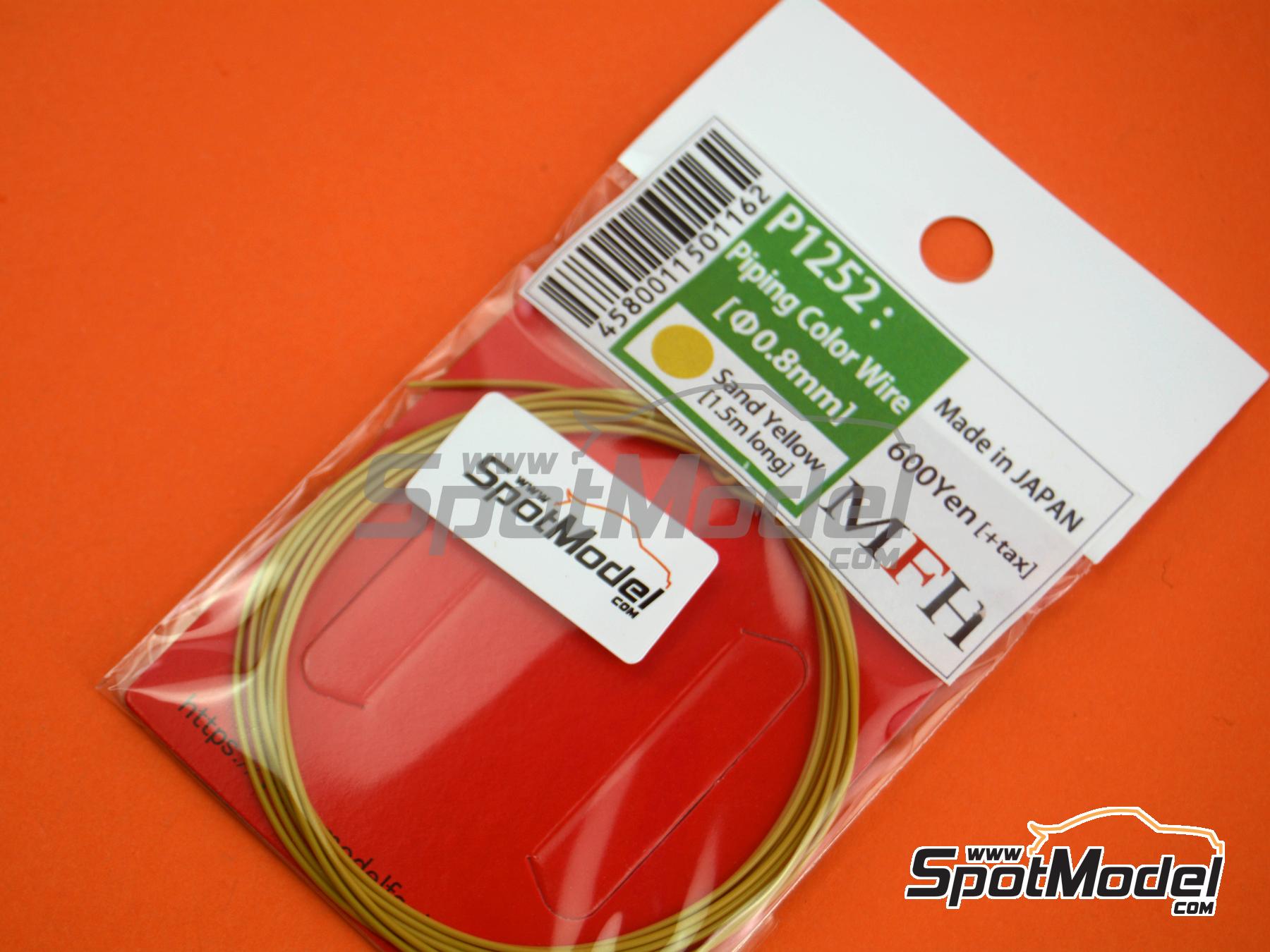 Model Factory Hiro P1252: Piping cord - Piping cord 0.8 mm